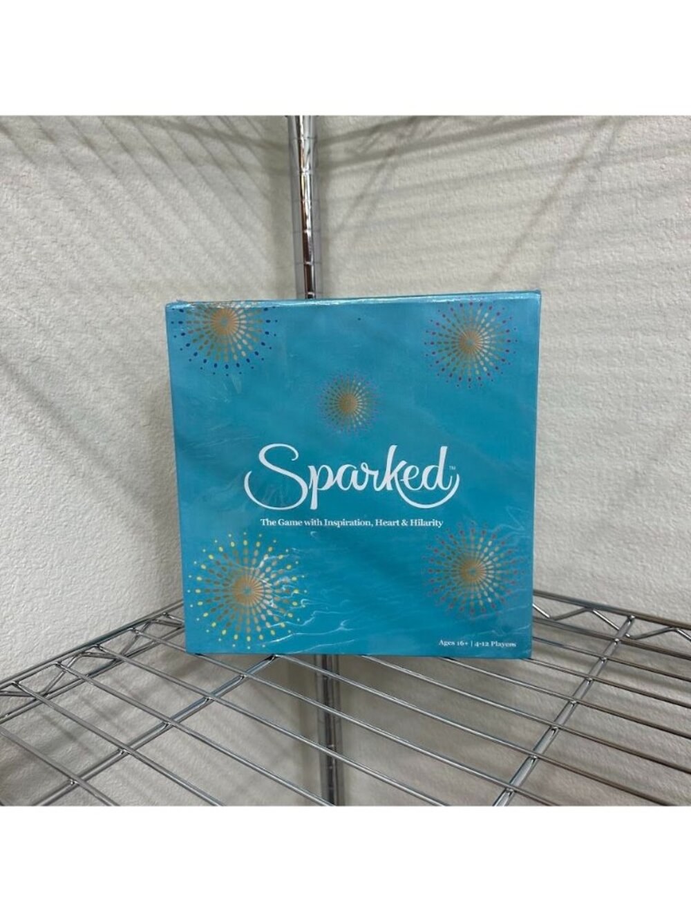 Sparked The Game With Inspiration Heart & Hilarity Board Game 16+ Sealed NEW